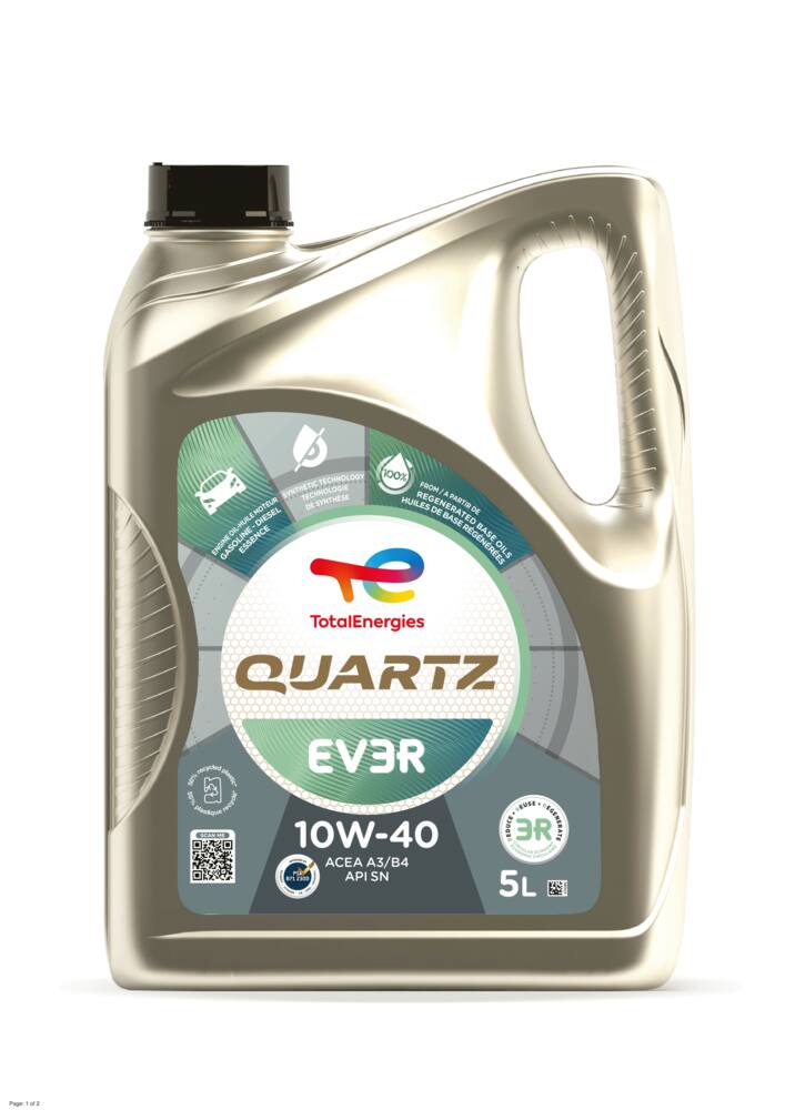 TotalEnergies QUARTZ EV3R 10W-40